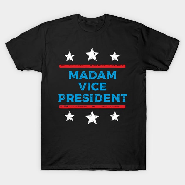 Vintage Madam Vice President Kamala Harris T-Shirt by Jennifer